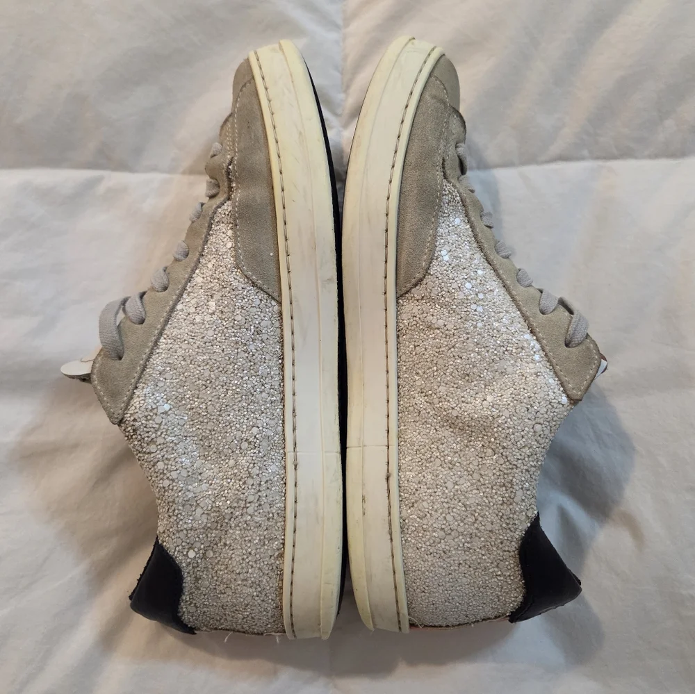 P448 Women's John Glitter Low Top Sneakers Size EU 36 Size 6 US